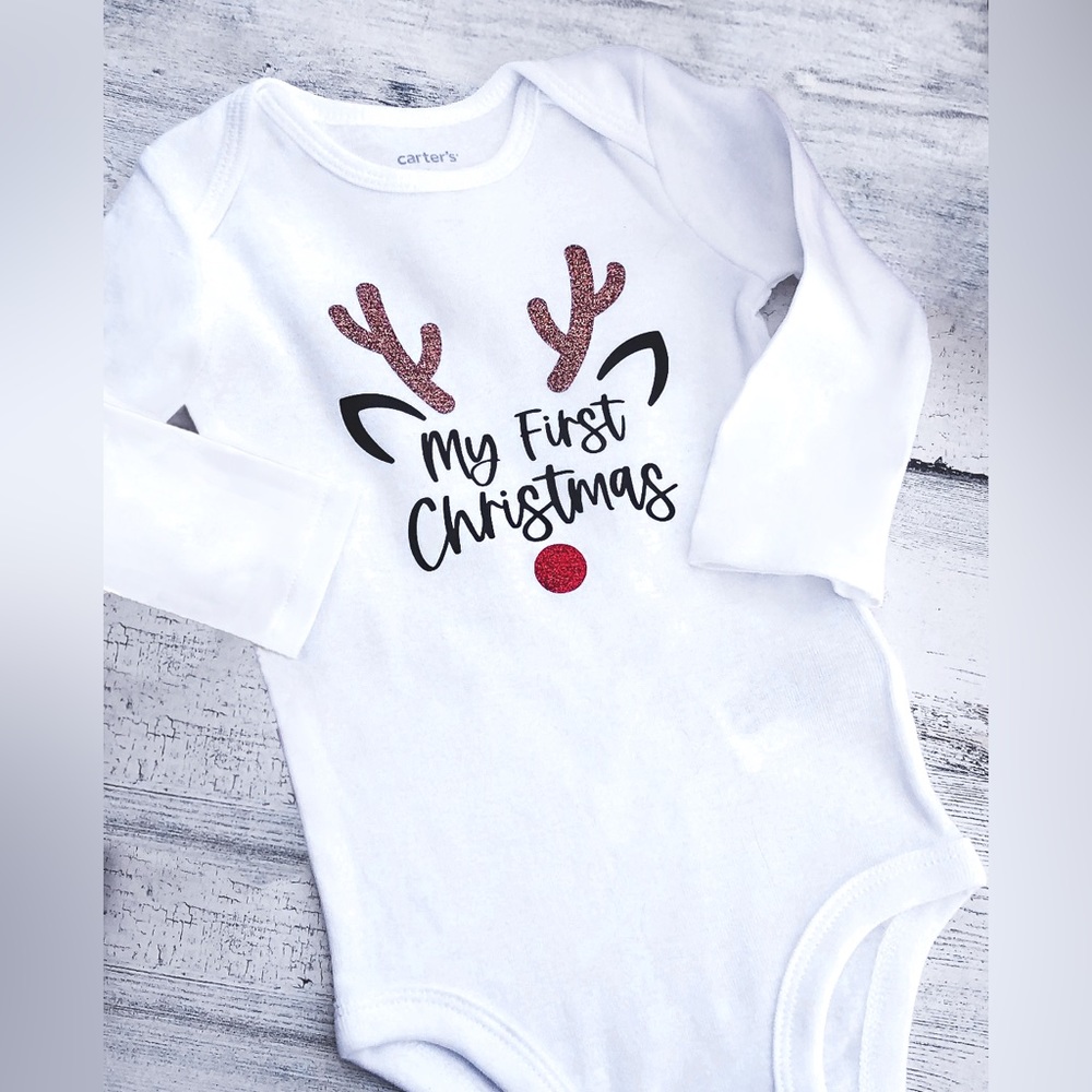 Personalized Christmas Onesie - Various Sizes 🎄